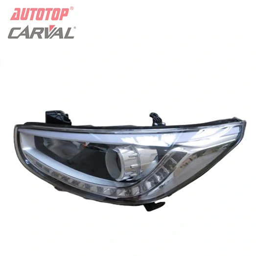 Headlamp air a stiùireadh airson Hyundai Accent 2014 Seòrsa an Ear Mheadhanach